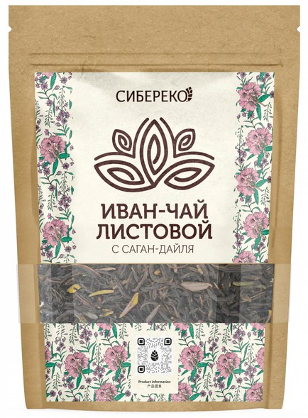 Напиток чайный Иван-чай и саган-дайля 30 г. листовой